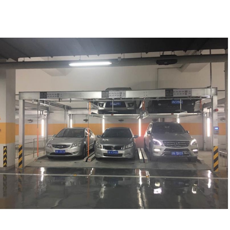 Sistema di parcheggio auto puzzle a due strati produttore di attrezzature per ascensori per parcheggi intelligenti
